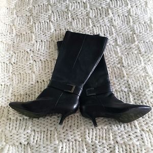 Anne Klein Flex Leather Boots